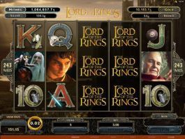 Lord of The Rings Slot Machine at River Belle