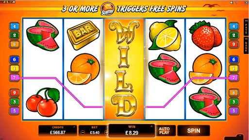 SunTide Slot Machine