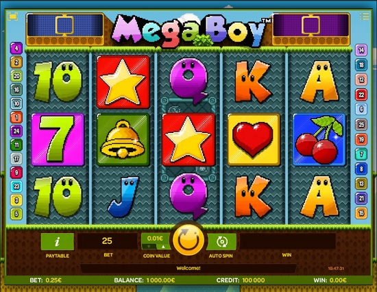 mega boy slot screenshot big