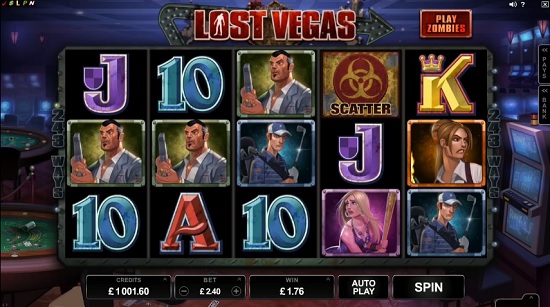 lost vegas slot screenshot big