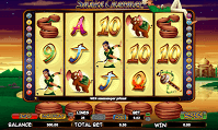 The Snake Charmer Slot Screen